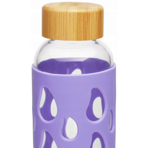 Пляшка для води Kamille KM-9023-violet 500 мл фіолетова