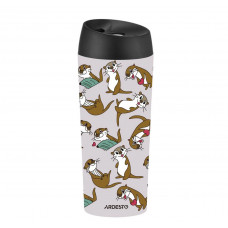 Термочашка Ardesto Coffee Time Otter AR2645OT 450 мл сіра