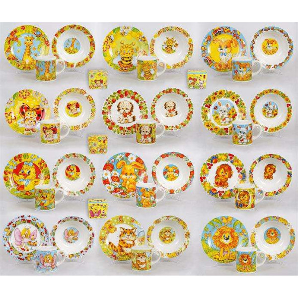 Набір дитячого посуду 3 пр BonaDi СS-170