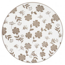 Тарілка обідня Ardesto Ravenna AR1327R 26.8 см бежева