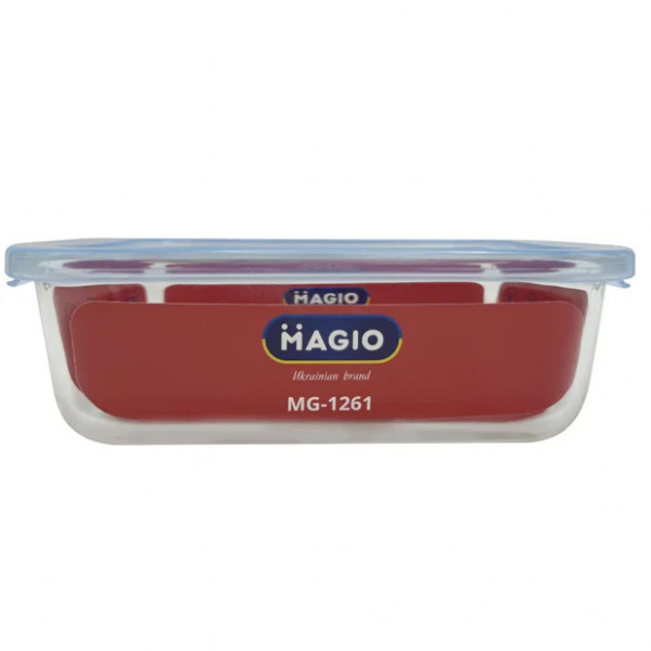 Контейнер харчовий з кришкою Magio MG-1261 1000 мл 21х15.7х7.1 см