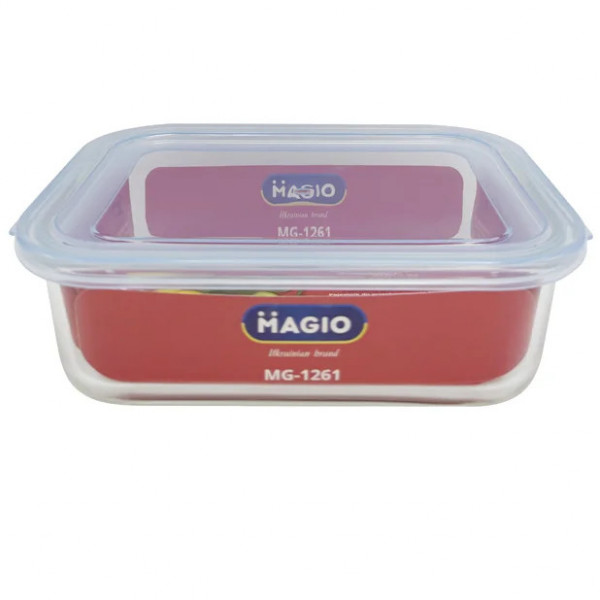 Контейнер харчовий з кришкою Magio MG-1261 1000 мл 21х15.7х7.1 см