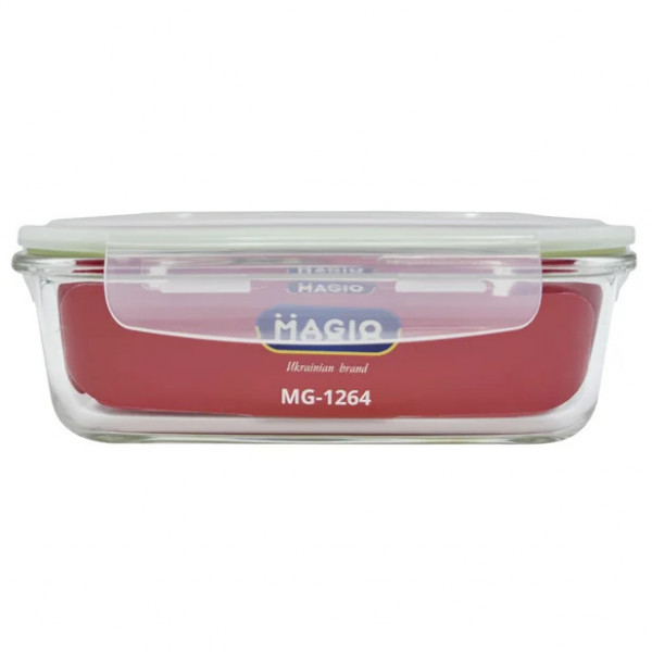 Контейнер харчовий з кришкою Magio MG-1264 1000 мл 21х15.7х7.1 см