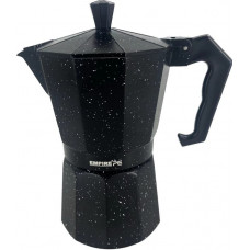 Кавоварка алюмінієва гейзерна Empire Граніт EM-6613 500 мл чорна