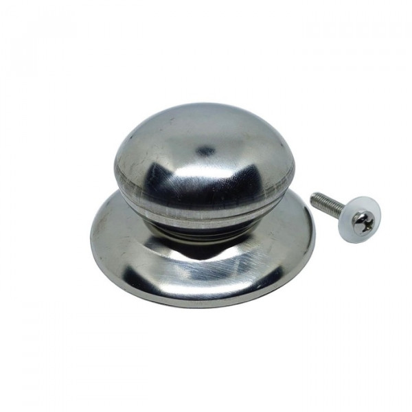 Ручка на кришку Empire Нео EM-3373 4 см срібляста