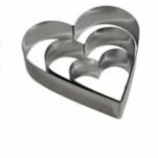 Вирубка кондитерська Empire Серце EM-7814 3 предмети