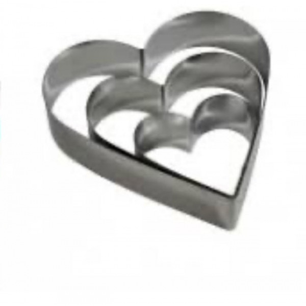 Вирубка кондитерська Empire Серце EM-7814 3 предмети