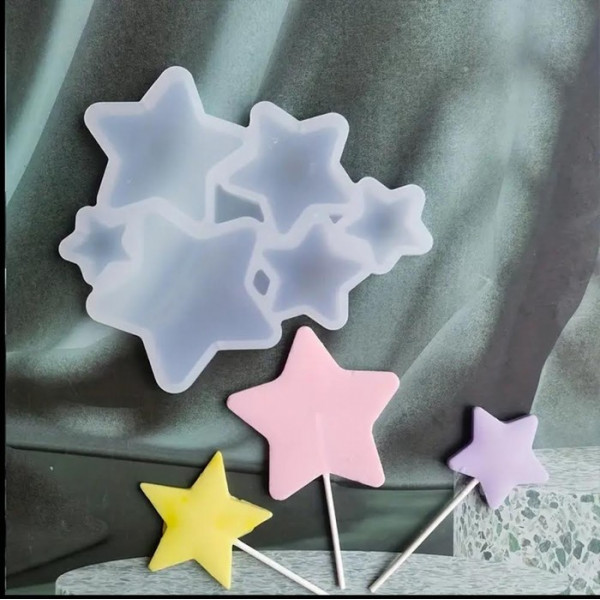 Молд силіконовий для цукерок Empire Зірки EM-7449 15х13 см