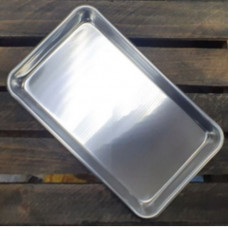 Деко прямокутне Empire Нео EM-2131 60х40х2.5 см сріблясте