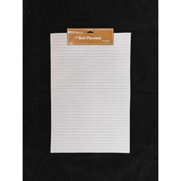 Серветка під гаряче Empire EM-4216 30х45 см смугасто-сіра