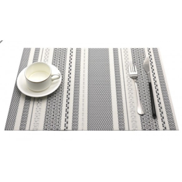 Серветка під гаряче Empire EM-4220 30х45 см чорно-біла