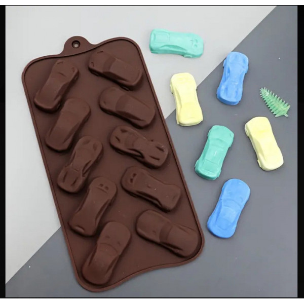 Форма силіконова Empire Машини EM-7445 20х11 см