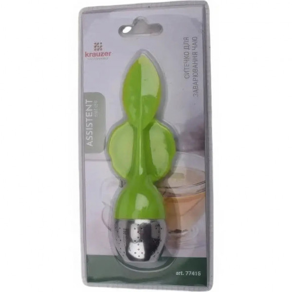 Ситечко для чаю Krauzer Assistent KR-77415 салатове
