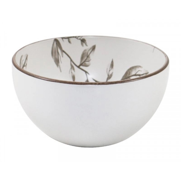 Салатник Ardesto Asti AR1414AB 14.2 см 670 мл білий з бежевим