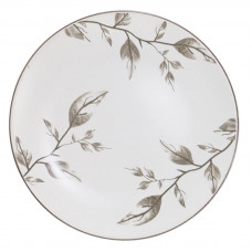 Тарілка обідня Ardesto Asti AR1427AB 26.9 см біла з бежевим