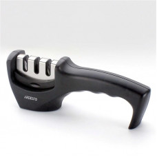 Точилка для ножів Ardesto Gemini AR1920BS 20.5х5.5х7.5 см чорна