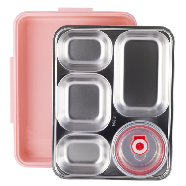 Ланч-бокс харчової Kamille KM-2144RZ 1000 мл рожевий