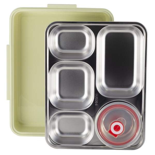 Ланч-бокс харчової Kamille KM-2144ZL 1000 мл зелений