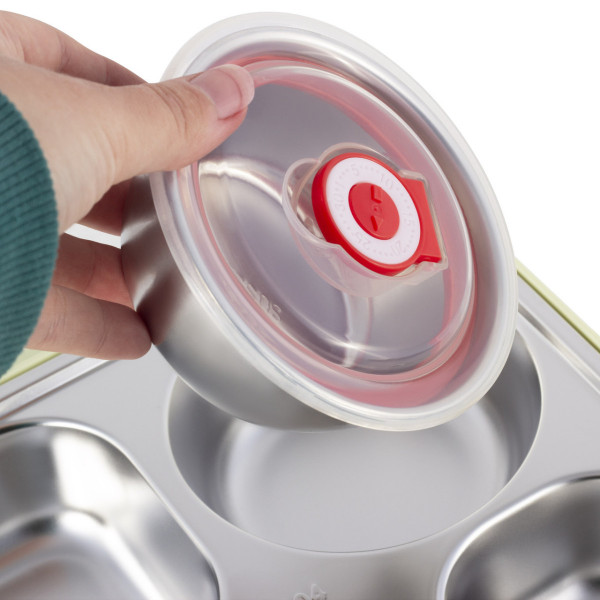 Ланч-бокс харчової Kamille KM-2144ZL 1000 мл зелений