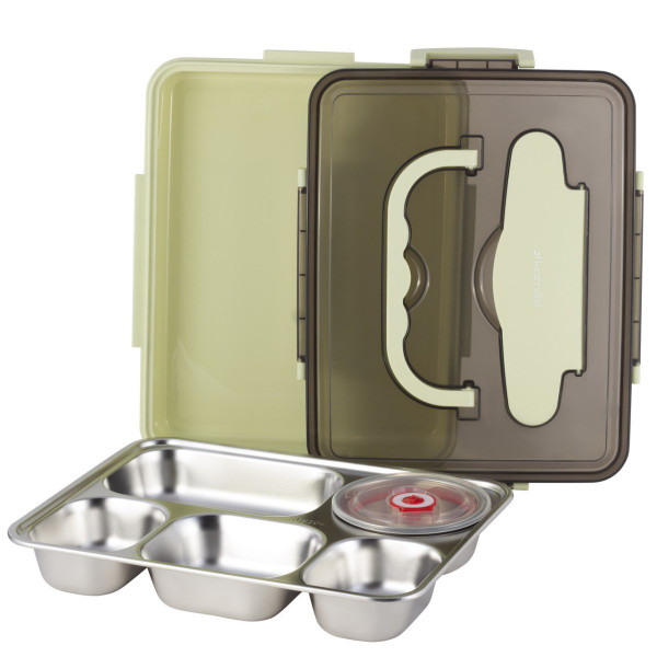 Ланч-бокс харчової Kamille KM-2144ZL 1000 мл зелений