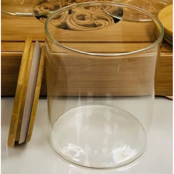 Банка для зберігання Olens Башта 8030-347 12х10 см 750 мл