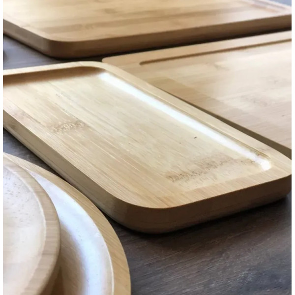 Дошка для подачі Olens Суші-сет 8030-317 10.5х20.5 см бежева