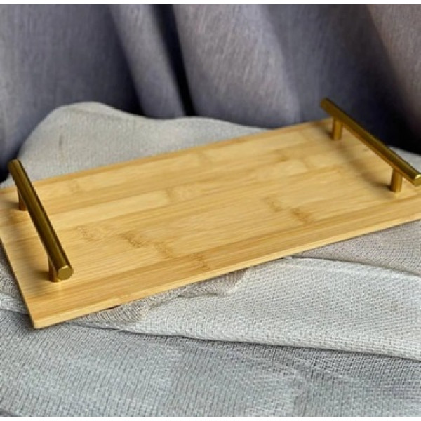 Дошка для подачі на підставці Olens Суші-сет 8030-319 17х36 см бежева