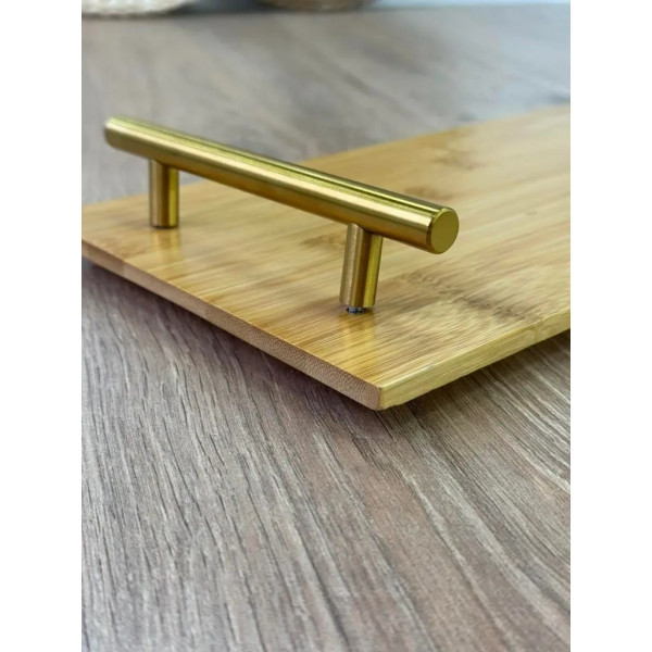 Дошка для подачі на підставці Olens Суші-сет 8030-319 17х36 см бежева