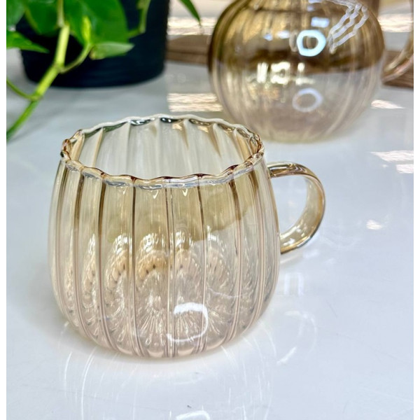 Кружка OLens Панночка 102-1184 420 мл янтарна