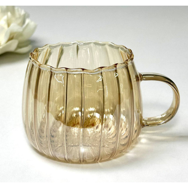 Кружка OLens Панночка 102-1184 420 мл янтарна