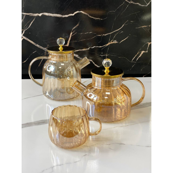 Кружка OLens Панночка 102-1184 420 мл янтарна