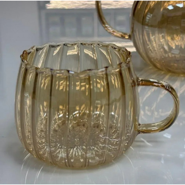 Кружка OLens Панночка 102-1184 420 мл янтарна