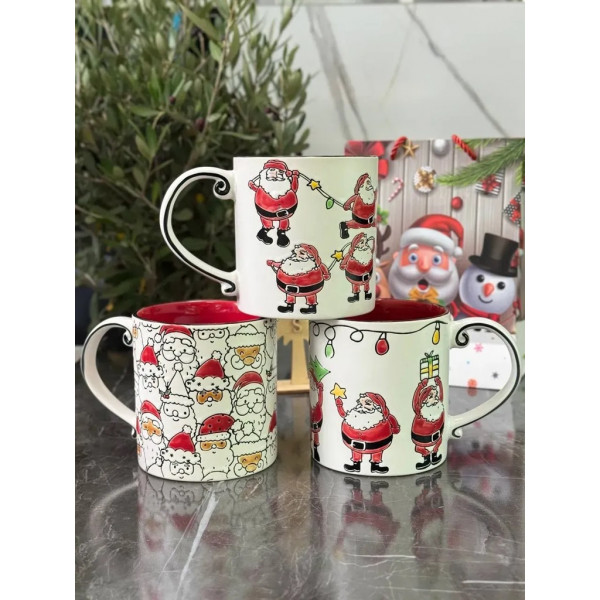 Кружка OLens Новорічна зарядка 102-1470 650 мл