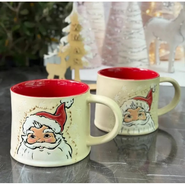 Кружка OLens Санта 2025 102-1467 500 мл