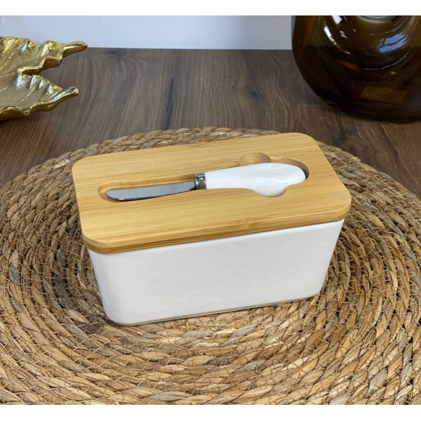 Маслянка Olens Біла №1 102-1199 8х10.5х17 см біла