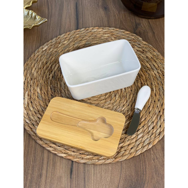 Маслянка Olens Біла №1 102-1199 8х10.5х17 см біла