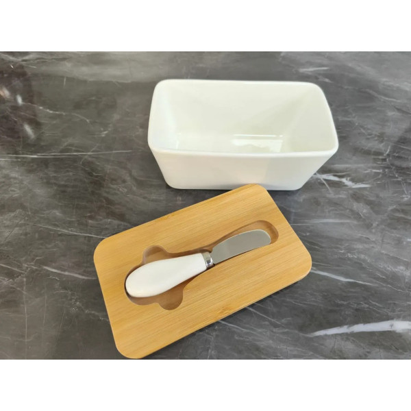 Маслянка Olens Біла №1 102-1199 8х10.5х17 см біла