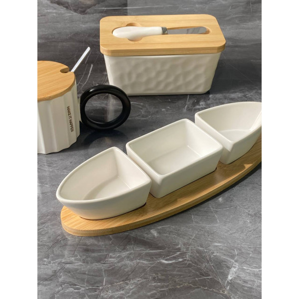 Маслянка Olens Біла №2 102-1198 8х10.5х17 см біла