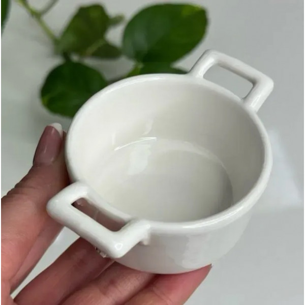 Соусник Olens Білий Дім 102-1118 60 мл 4х9.5 см білий