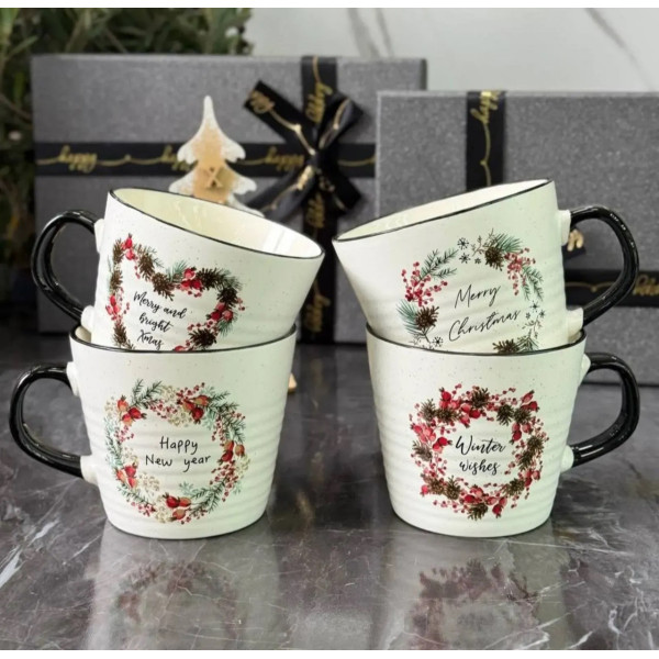 Чашка OLens Ніжне Різдво 102-1564 450 мл
