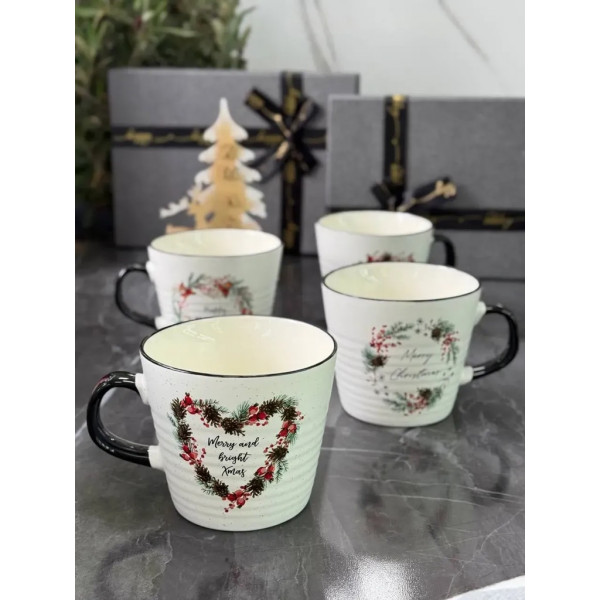 Чашка OLens Ніжне Різдво 102-1564 450 мл