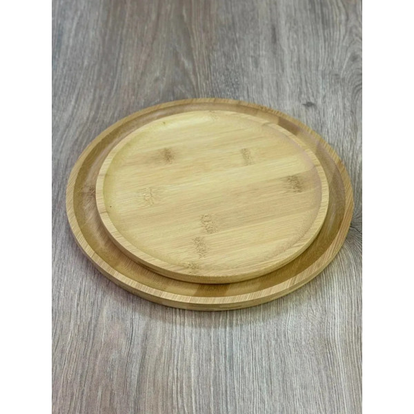 Дошка для піци OLens Бамбу-піца 8030-311 25.5 см бежева