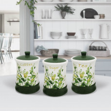 Набір банок для зберігання Maestro MR-20032-03СS 750 мл 3 предмети