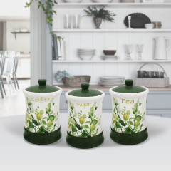 Набір банок для зберігання Maestro MR-20032-03СS 750 мл 3 предмети