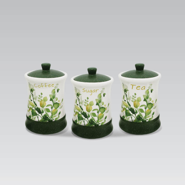 Набір банок для зберігання Maestro MR-20032-03СS 750 мл 3 предмети