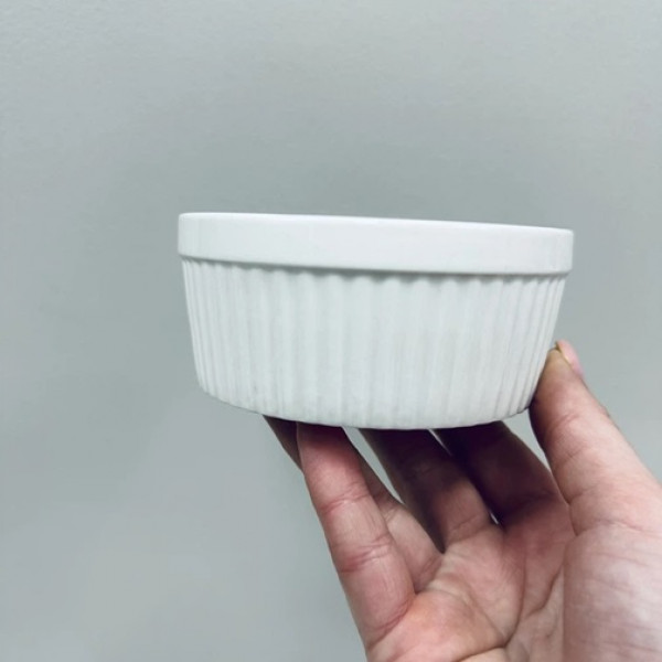 Піала OLens Білий Дім 102-1100 230 мл 11х4.5 см біла