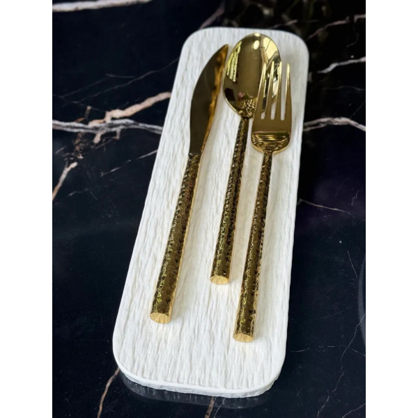 Плато для закусок Olens Білий обеліск 101-0494 1.2х10х30 см біле