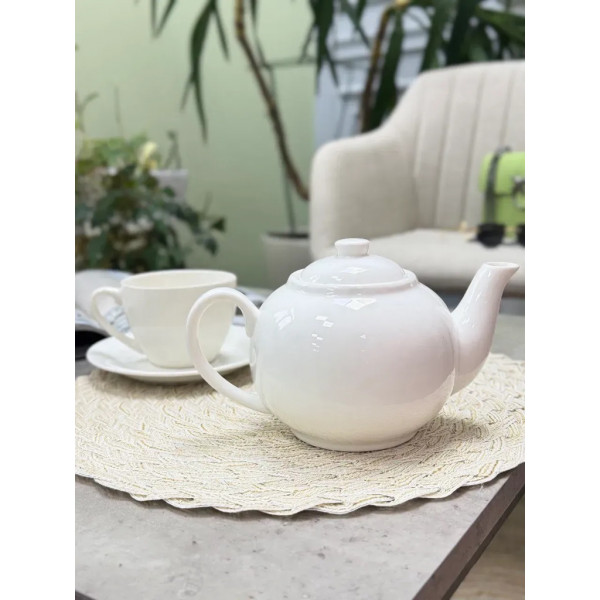 Заварник Olens 102-1368 800 мл білий