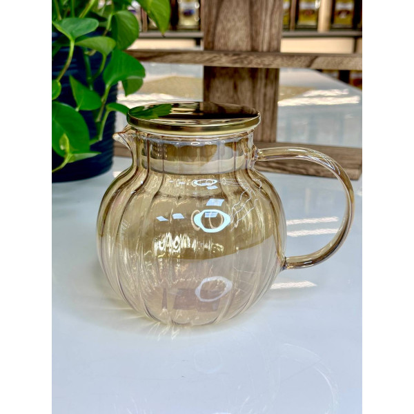 Заварник Olens Панночка 102-1183 1100 мл бурштиновий