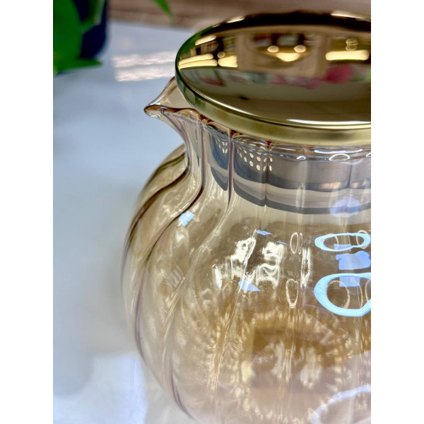 Заварник Olens Панночка 102-1183 1100 мл бурштиновий